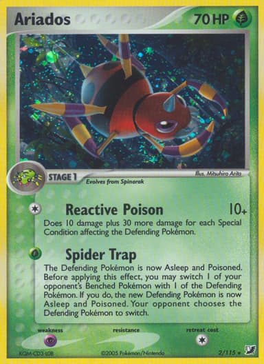 Ariados card photo