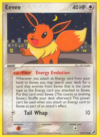 Eevee card photo