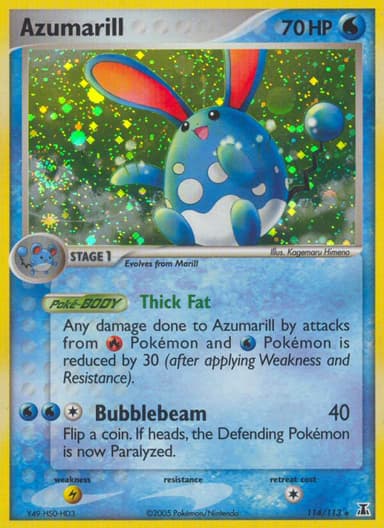Azumarill card photo