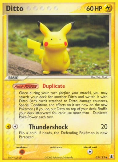 Ditto card photo