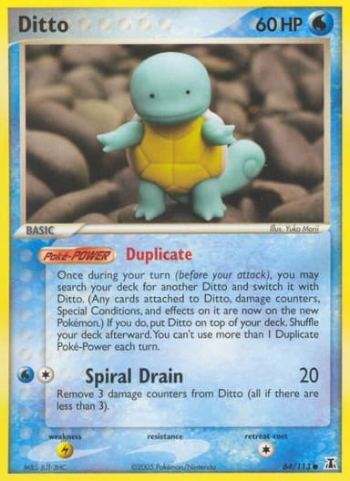 Ditto card photo