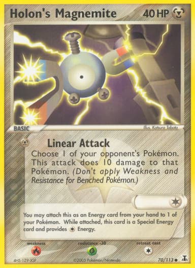 Holon's Magnemite card photo