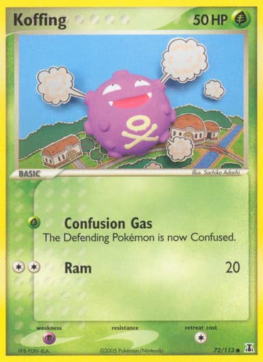 Koffing card photo