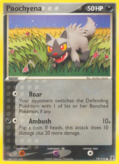 Poochyena card photo