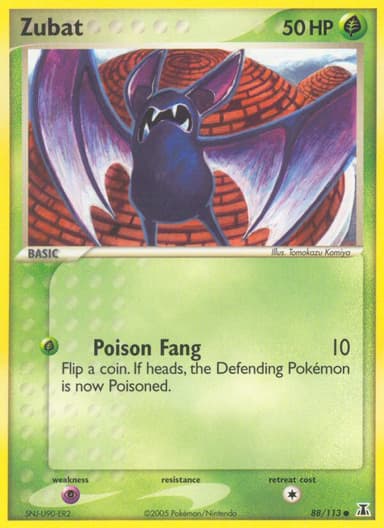 Zubat card photo