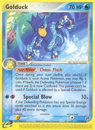 Golduck card photo