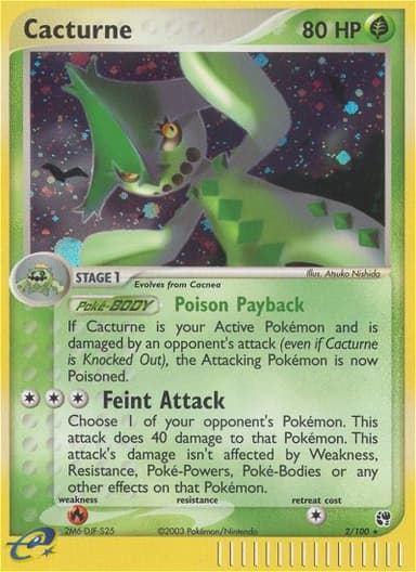 Cacturne card photo