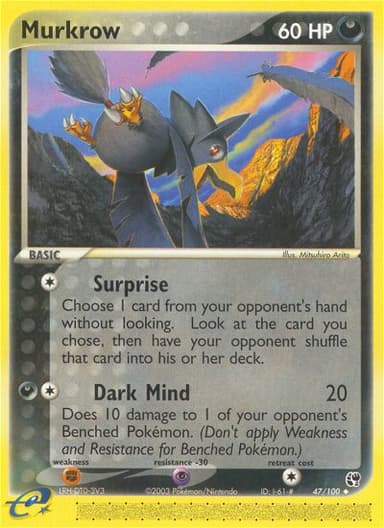 Murkrow card photo