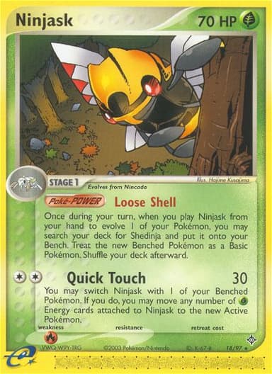 Ninjask card photo