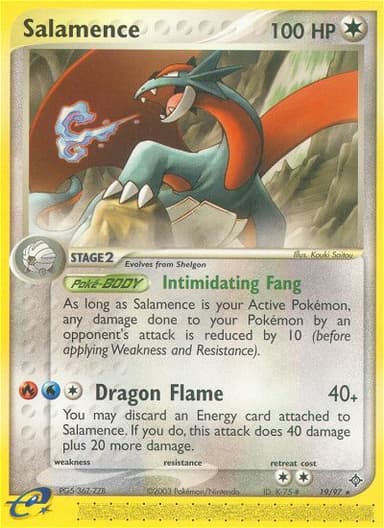 Salamence card photo