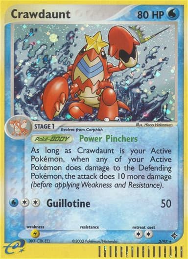 Crawdaunt card photo