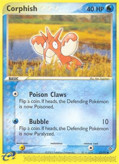 Corphish card photo