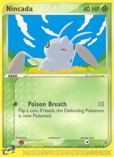 Nincada card photo