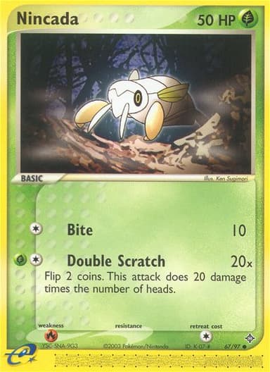 Nincada card photo