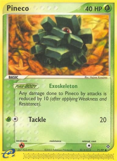 Pineco card photo