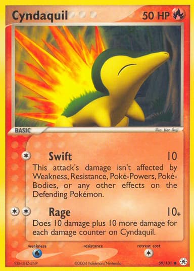 Cyndaquil card photo