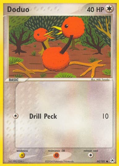 Doduo card photo