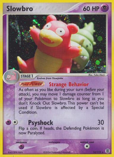 Slowbro card photo