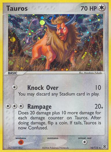 Tauros card photo