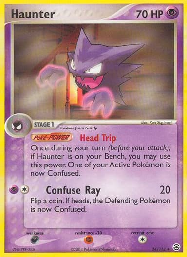 Haunter card photo