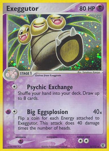 Exeggutor card photo