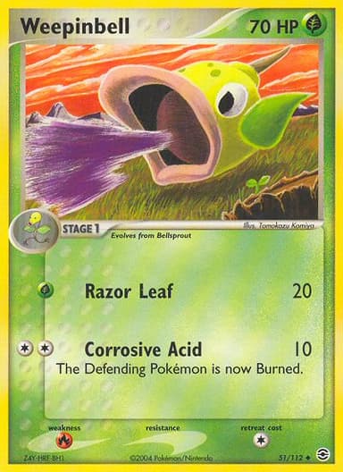 Weepinbell card photo