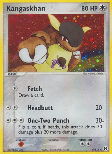 Kangaskhan card photo