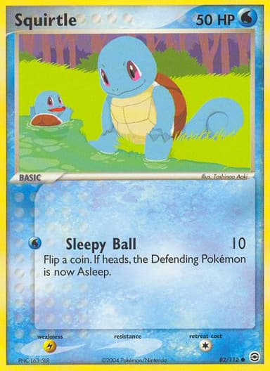 Squirtle card photo