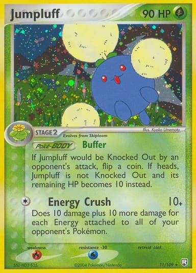 Jumpluff card photo