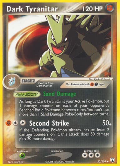 Dark Tyranitar card photo
