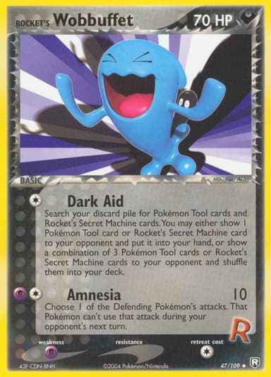 Rocket's Wobbuffet card photo