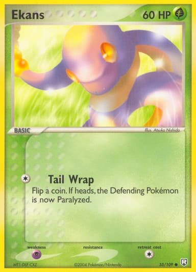 Ekans card photo