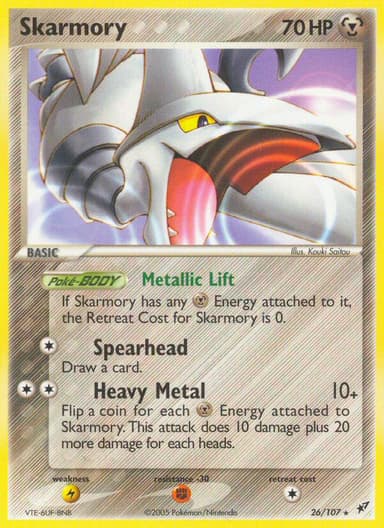 Skarmory card photo