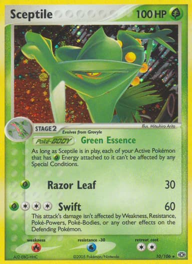 Sceptile card photo