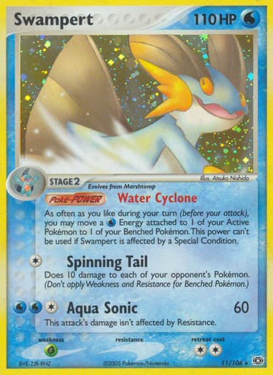 Swampert card photo