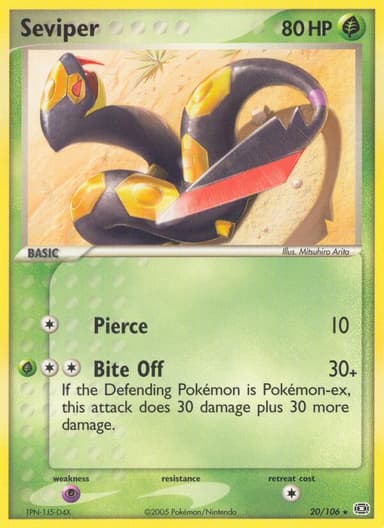 Seviper card photo