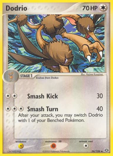 Dodrio card photo