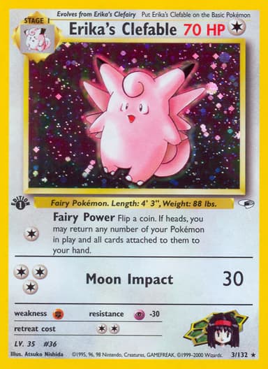 Erika's Clefable card photo