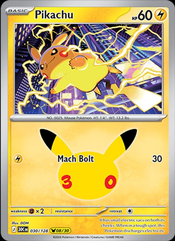 Pikachu #30