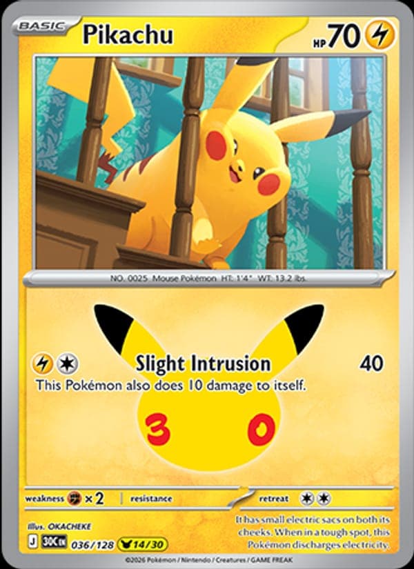 Pikachu #36