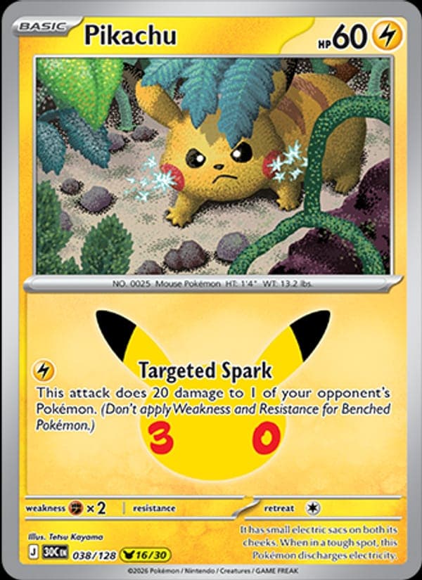 Pikachu #38