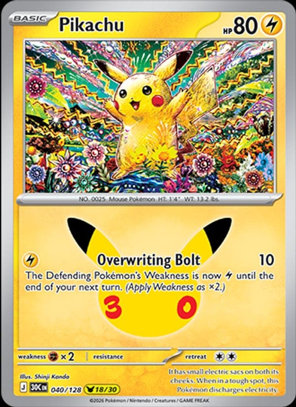 Pikachu #40