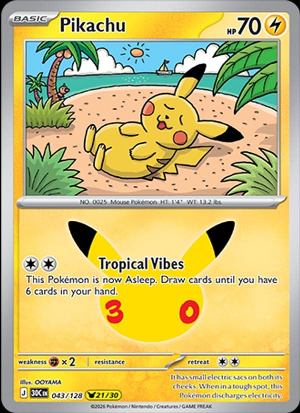 Pikachu #43