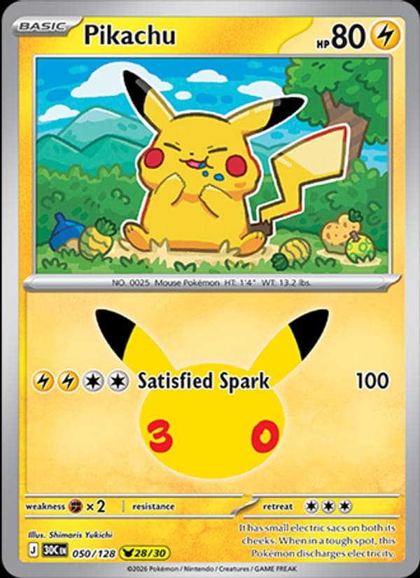 Pikachu #50