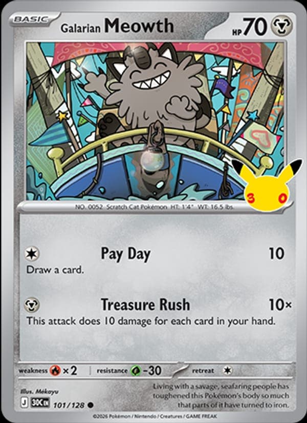 Galarian Meowth #101
