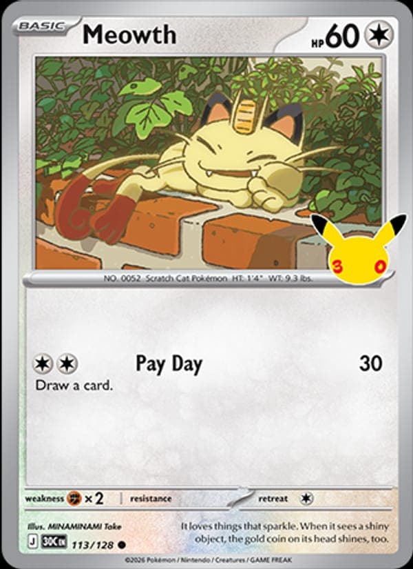 Meowth #113