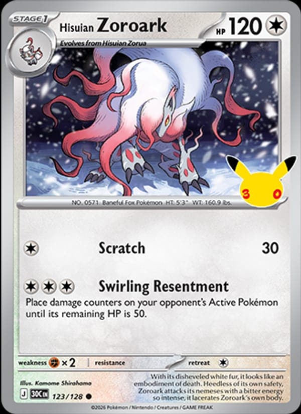 Hisuian Zoroark #123