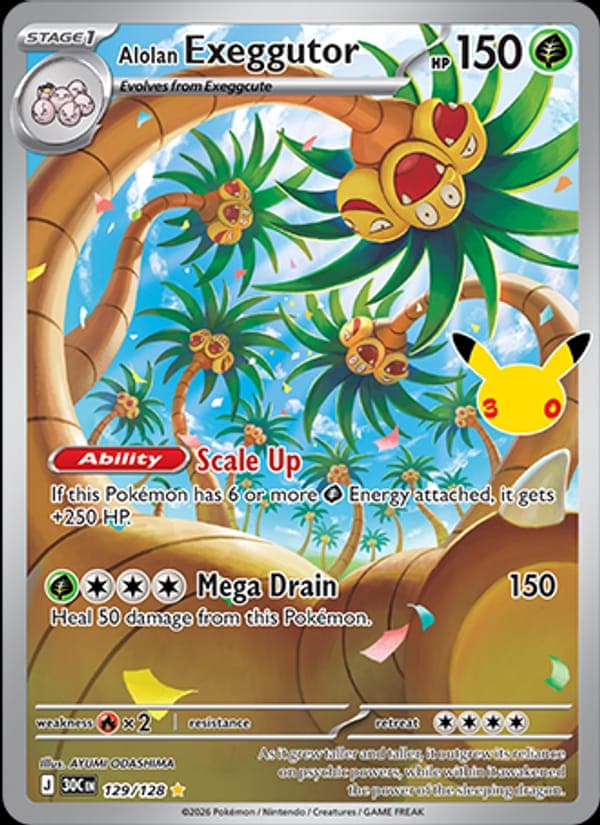 Alolan Exeggutor #129