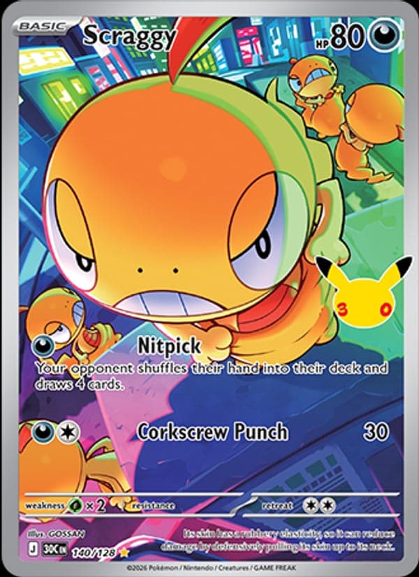 Scraggy #140