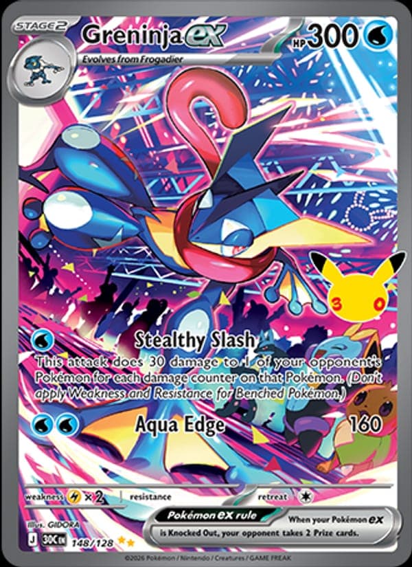 Greninja ex #148